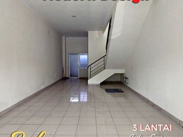RUKO GADING SERPONG 3 LANTAI PINGGIR JALAN RAYA DISEWAKAN