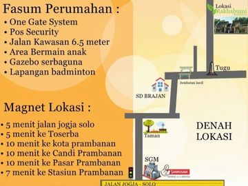 Hunian Minimalis Modern Stock Terbatas dekat Jl Jogja Solo