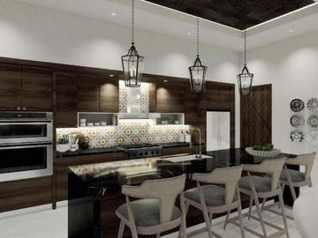Departamento con vista al mar, en residencial de lujo con casa club y golf