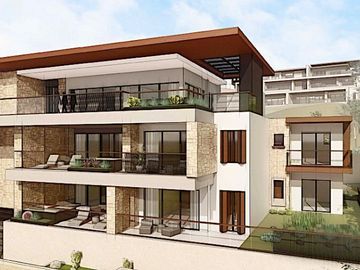 Departamento con vista al mar, en residencial de lujo con casa club y golf