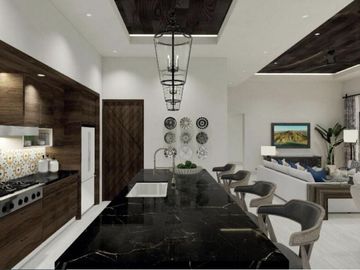 Departamento con vista al mar, en residencial de lujo con casa club y golf