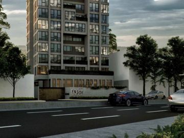Condominio con ventanas de piso a techo con alberca, Gimnasio,y ludoteca, pre-co