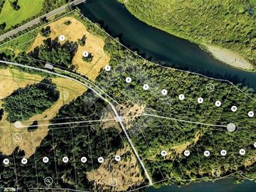 Sitio en Venta en Lago Ranco Rio Calcurrupe
