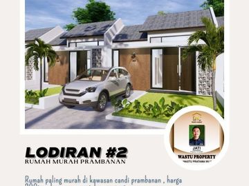 BARU RELEASE ! RUMAH MURAH HARGA 200JTAN DI PRAMBANAN TANAH LUAS