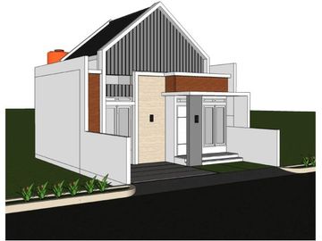 Rumah Konsep Modern Apik Siap KPR di Klaten