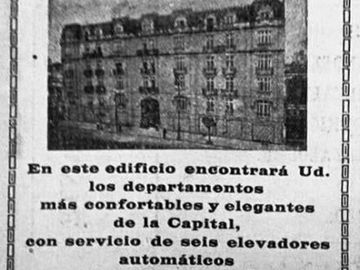 Departamento histórico en venta en Edificio Vizcaya