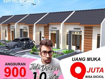 rumah murah dekat kota design minimalis harga 100 jt an