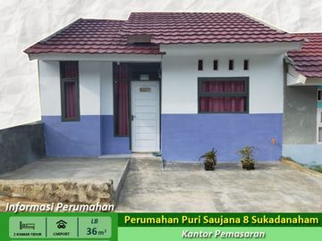 rumah 2 kamar di bandar Lampung siap huni