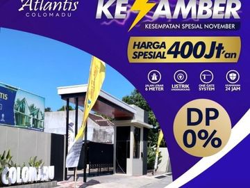 DP 10% Rumah mewah colomadu gedongan