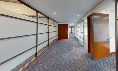 Oficina acondicionada en Renta 1235.06 m2 en Santa Fe.