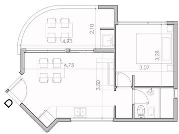Departamento en venta en Ostende