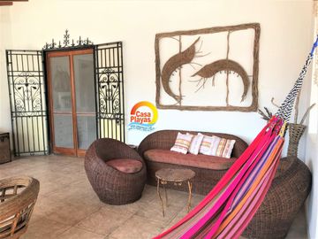 Casa de Alquiler en Playas con piscina para 16 personas