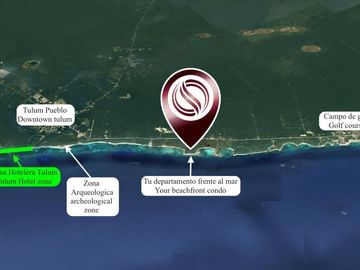 Departamento frente al mar en planta baja, con club de playa, 2 terrazas con alb