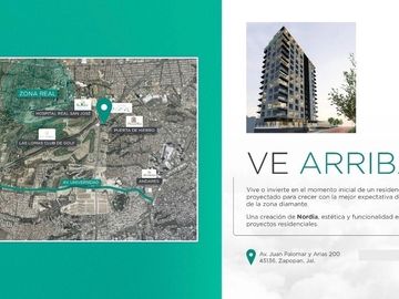 Departamento Torre AGAVE Andares Puerta de Hierro Zapopan en Planta Baja
