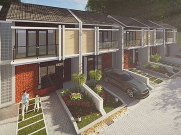 Rumah modern 2 lantai harga affordable