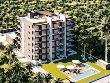 Departamento con vista al mar, alberca  y jacuzzi , en Zona Hotelera Sur