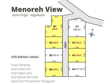 Kapling dijual di Girimulyo-Kulon Progo Cocok untuk Hunian