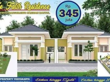 RUMAH MURAH DISKON 25 JT PROMO FLASH SALE THE FALIH RESIDENCE BANGUNJIWO YOGYAKARTA