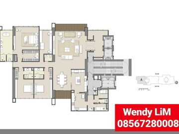 EXCLUSIVE APARTMENT at PROVIDENCES PARK KEBAYORAN LAMA 353 SQM (DIJUAL)