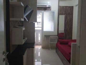 Apartemen green pramuka city bulanan type 2BR full furnished