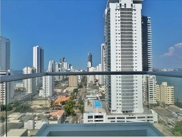 apartamento en venta en bocagrande. Cod V499
