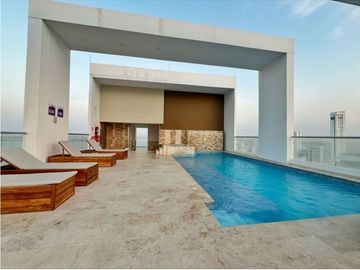 apartamento en venta en bocagrande. Cod V499