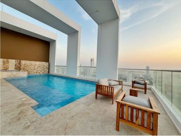 apartamento en venta en bocagrande. Cod V499