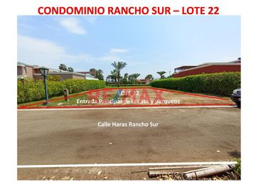 Venta Terreno / Lote en Asia S/ 495,900
Terreno en Rancho Sur
El terreno está en un gran condominio, muy Privado, de Campo y Playa exclusivo solo pa