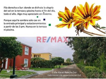 Venta Terreno / Lote en Asia S/ 495,900
Terreno en Rancho Sur
El terreno está en un gran condominio, muy Privado, de Campo y Playa exclusivo solo pa