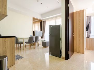 Disewakan Murah Apartemen Menteng Park Tipe 2 Kamar Tidur Siap Huni