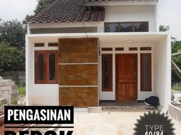 Rumah murah luas angsuran ringan casa hutama pengasinan sawangan depok