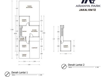 Perumahan Aranya Park 400 jutaan dekat UII, Kamar Tidur 3