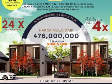 Perumahan Aranya Park 400 jutaan dekat UII, Kamar Tidur 3