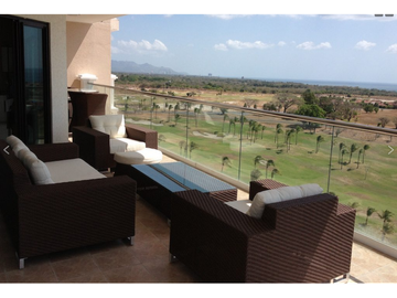 APARTAMENTO ALQUILER/VENTA AMOBLADO 3 RECAMARAS VISTA AL MAR/GOLF