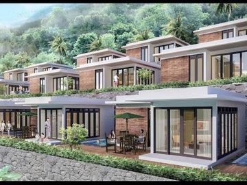 DIJUAL VILLA FULL FURNISHED PRIVATE POOL VIEW LAUT DI GUNUNG KIDUL