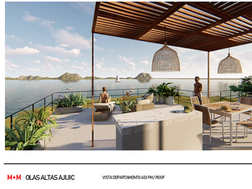 DEPARTAMENTO EN VENTA EN OLAS ALTAS, AJIJIC.