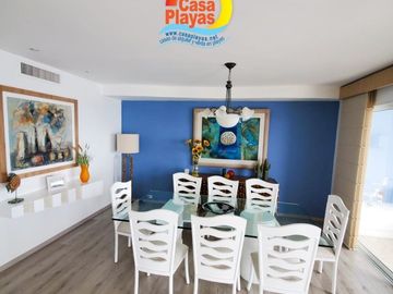 Venta Departamento de Lujo Frente Al Mar, Ocean Club, Lomas del Mar, 286 m