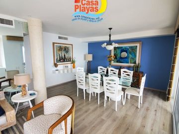 Venta Departamento de Lujo Frente Al Mar, Ocean Club, Lomas del Mar, 286 m