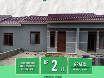 Rumah di deket tugu cokelat perbatasan kemiling
