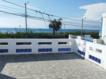 Ballenita - Capaes - Villa Marina with New Ocean View Terrace: Se Vende Casa Frente al Mar en Capaes