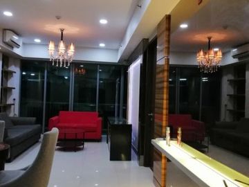 Apartemen ST Moritz Tower Royall 2 BR Siap Huni Furnished