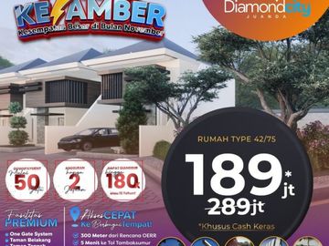 Rumah Modern Smart Home Murah di Sidoarjo, Diamond City