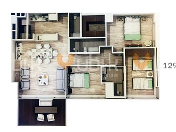 TORRE COSMOCRAT 129 - DEPARTAMENTO NUEVO PUERTA DE HIERRO