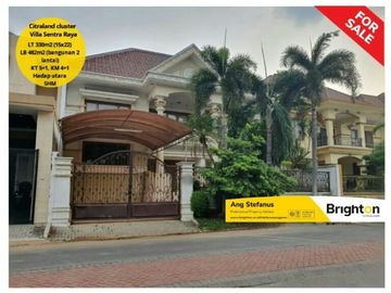 Dijual rumah siap huni daerah Citraland cluster Villa Sentra Raya