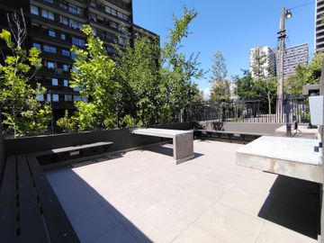 Arriendo Macul Dep 1 habitación con estacionamiento y bodega