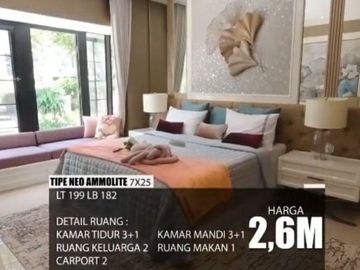 Rumah BukitSari Citrasun Garden FULL FURNISHED Type NEO AMMOLITE, Banyumanik