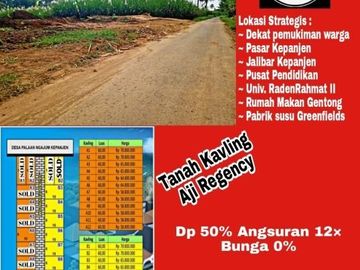 Tanah kavling Aji Regency