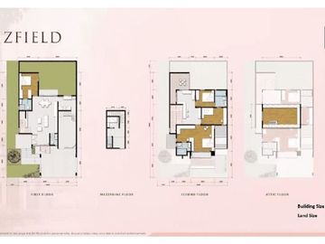 RUMAH LEBAR 10 HOEK THE BLIZFIELD DI BSD CITY