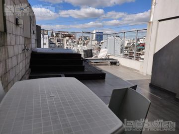 Ambiente. 2º contrafrente. Balcón. Amenities. Uriburu al 500 - Tribunales