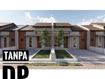 Rumah tanpa Dp gratis canopy dan pagar dekat stasiun